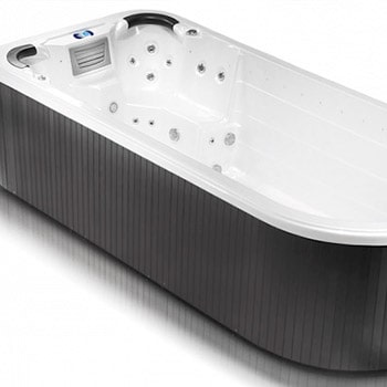 Spa One and the swim spa Beluga by Canadian Spa International