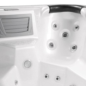 Spa One and the swim spa Beluga by Canadian Spa International