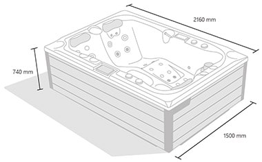 Spa One présente Corall - Canadian Spa International Spa One et Canadian Spa International - Corall