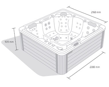 Spa One present Delphina - Canadian Spa International Spa One and Canadian Spa International - Delphina