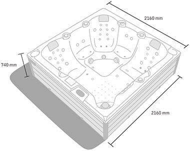 Spa One and Canadian Spa International - Glacia