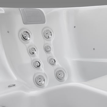 Spa One and the relaxation spa Glacia by Canadian Spa International