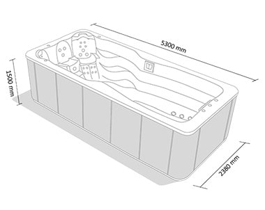 Canadian Spa International Mollus XXL