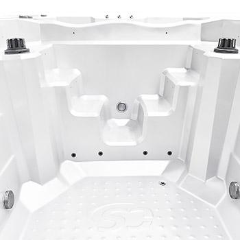 Spa One and the swim spa Oceanus by Canadian Spa International