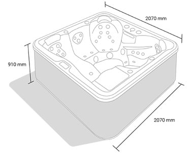 Spa One and Canadian Spa International - Orca